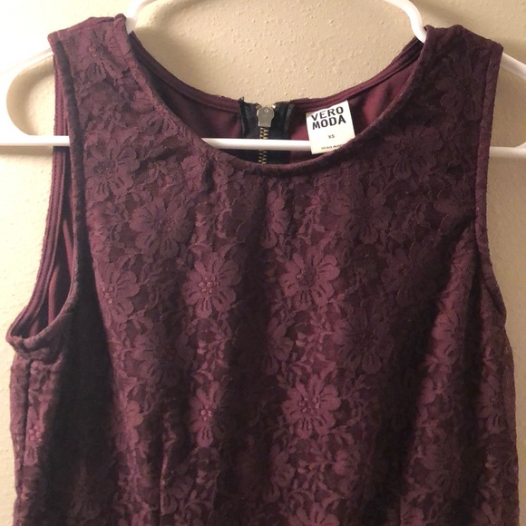 Plum Chic Lace Top - Picture 2 of 3